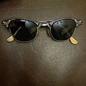 Vintage glasses custom made into sunglasses